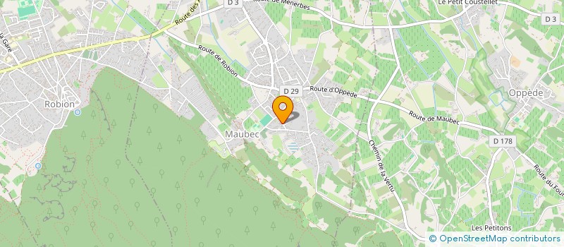 localisation de l'entreprise MACONNERIE GENERALE RENOVATION PIERRE  MAUBEC