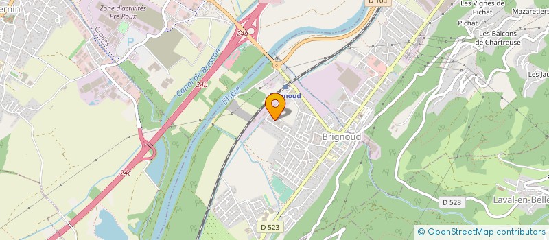 localisation de l'entreprise MACONNERIE GONCALVES  VILLARD-BONNOT