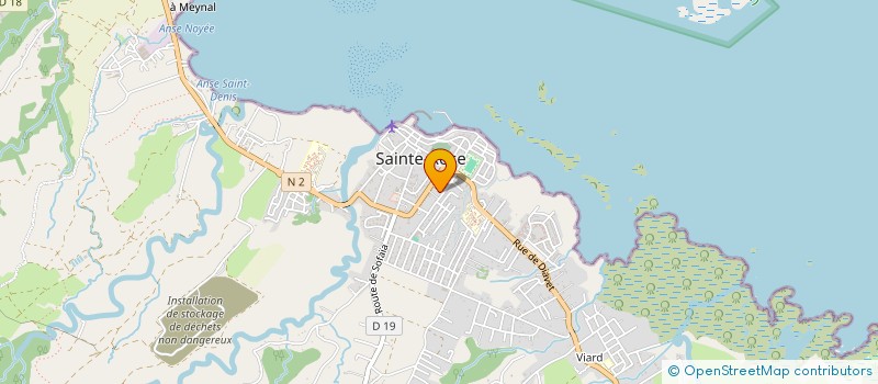 localisation de l'entreprise MACONNERIE GROS OEUVRES COORDINATION BTP à SAINTE-ROSE