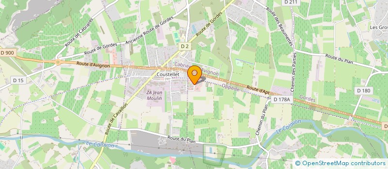 localisation de l'entreprise MACONNERIE HIOL PERE ET FILS  OPPEDE