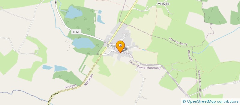 localisation de l'entreprise MACONNERIE J. HEBRARD  CHASSY