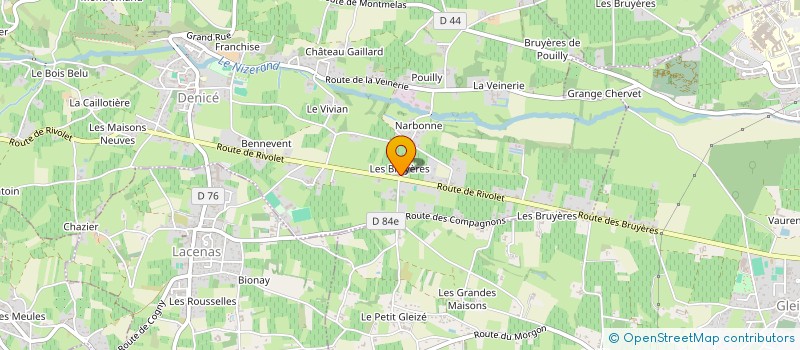 localisation de l'entreprise MACONNERIE JUST  DENICE