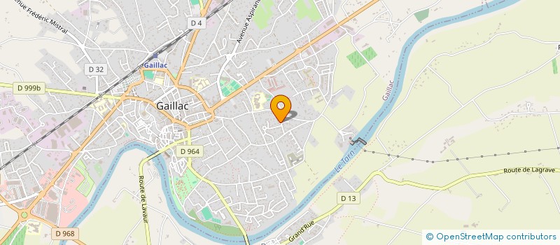 localisation de l'entreprise MACONNERIE L.M.G  GAILLAC