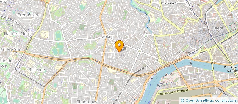 localisation de l'entreprise MACONNERIE LIGERIENNE à NANTES