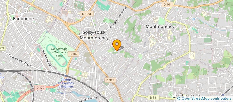 localisation de l'entreprise MACONNERIE LUIS DE BRITO à SOISY-SOUS-MONTMORENCY