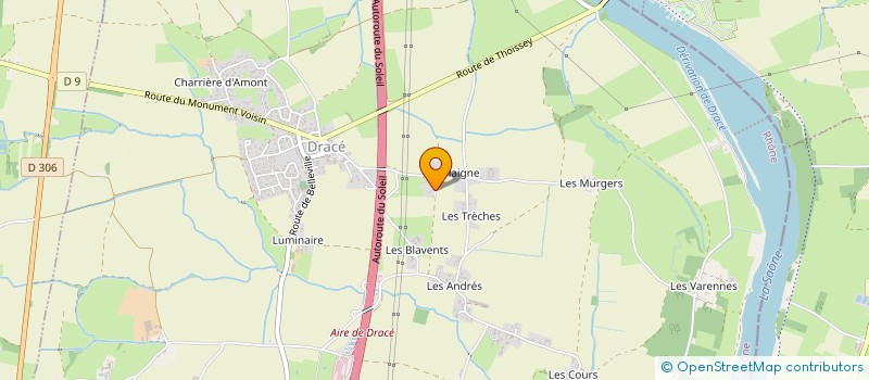 localisation de l'entreprise MACONNERIE MICHEL GIRARD  CASTELCULIER