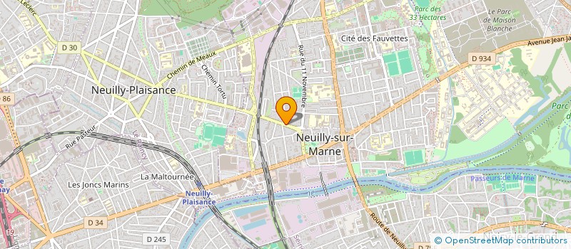 localisation de l'entreprise MACONNERIE NOCEENNE à NEUILLY-SUR-MARNE