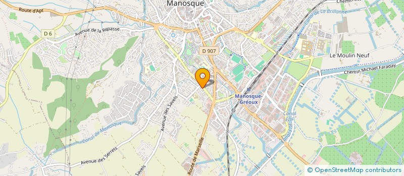 localisation de l'entreprise MACONNERIE PROVENCALE PROFESSIONNELLE  MANOSQUE