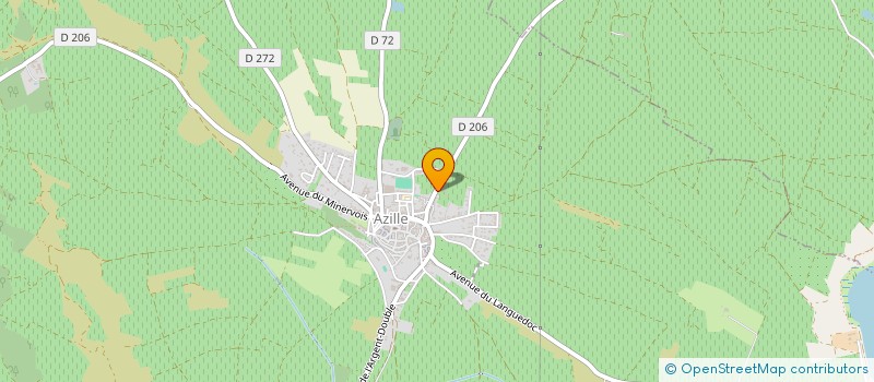 localisation de l'entreprise MACONNERIE QUINTANA FRERES  AZILLE