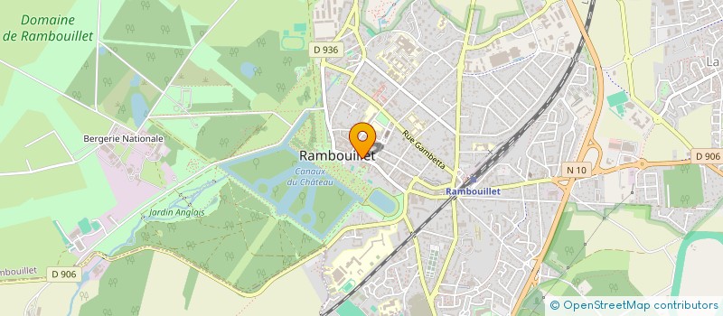 localisation de l'entreprise MACONNERIE RAMBOLITAINE ALBANO FERREIRA à RAMBOUILLET