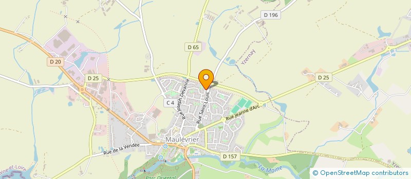 localisation de l'entreprise MACONNERIE RAVALEMENT DOGAN  MAULEVRIER