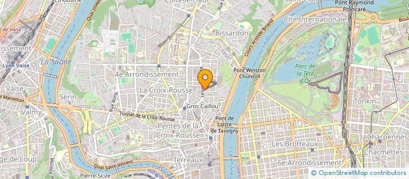 localisation de l'entreprise MACONNERIE RAVALEMENT PEINTURE RENOVATIO  LYON