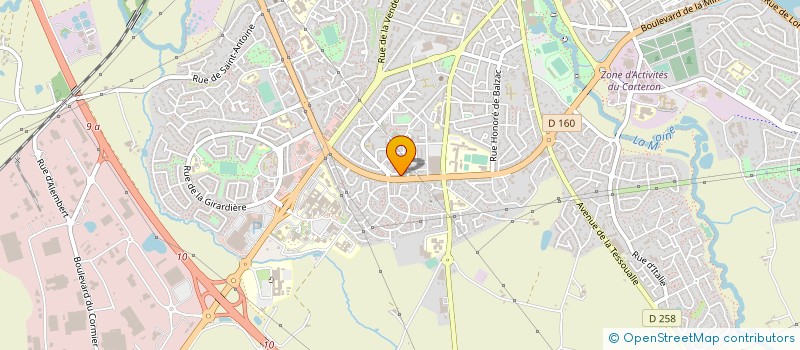 localisation de l'entreprise MACONNERIE RAVALEMENTS CHOLETAIS à CHOLET