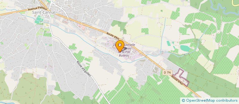 localisation de l'entreprise MACONNERIE RENOVATION BARRACO  SAINT-CANNAT