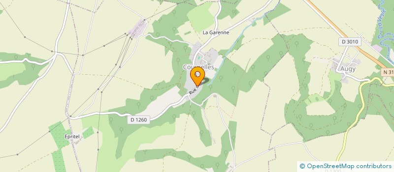 localisation de l'entreprise MACONNERIE RG  COUVRELLES