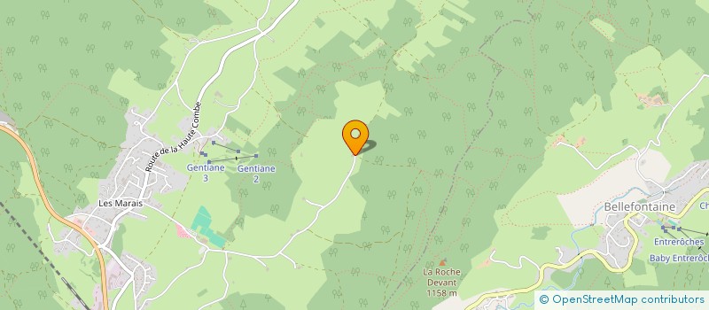 localisation de l'entreprise MACONNERIE SPADONE  MORBIER