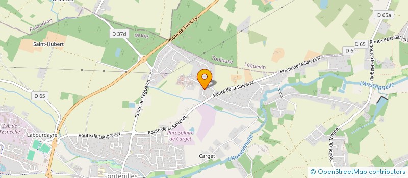 localisation de l'entreprise MACONNERIE THIERRY PAMIES  FONTENILLES