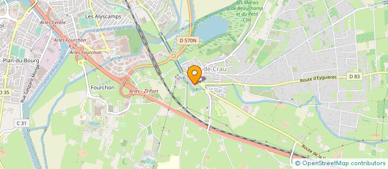 localisation de l'entreprise MACONNERIE TRADITIONNELLE ARLESIENNE  ARLES