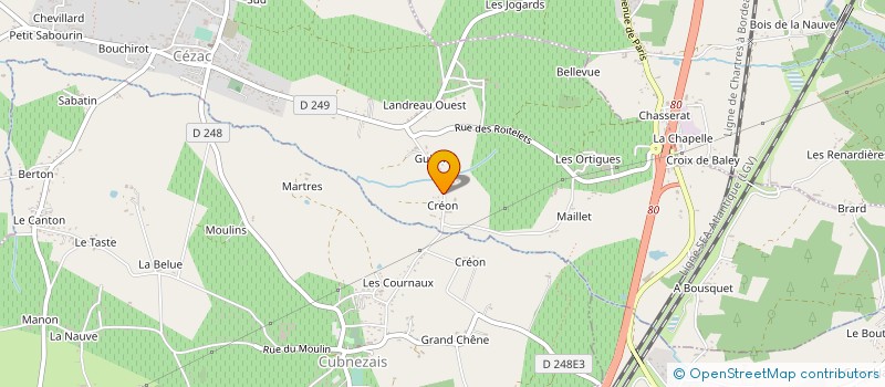 localisation de l'entreprise MACONNERIE TRADITIONNELLE DE GIRONDE à CUBNEZAIS