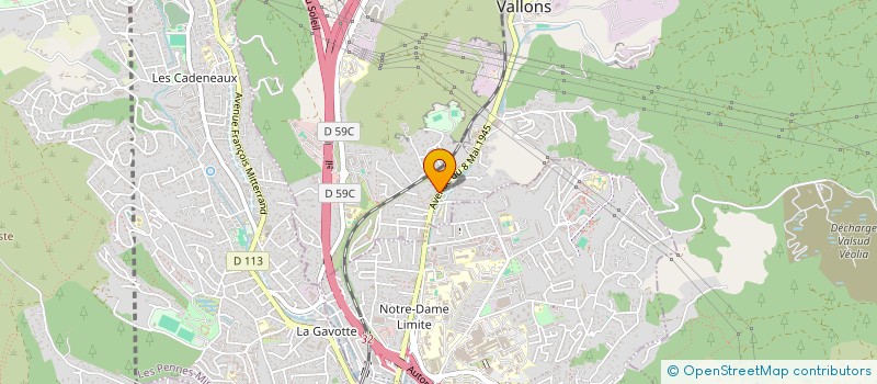 localisation de l'entreprise MACONNERIE TRADITIONNELLE NEUF ET RENOVATION à SEPTEMES-LES-VALLONS