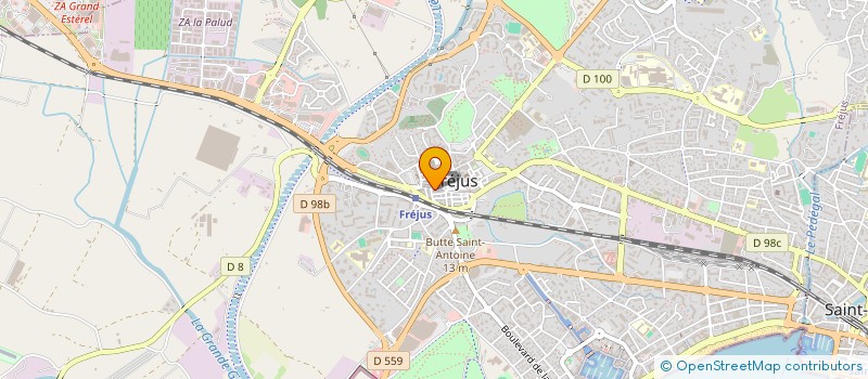 localisation de l'entreprise MACONNERIE TRAVAUX DIVERS à FREJUS