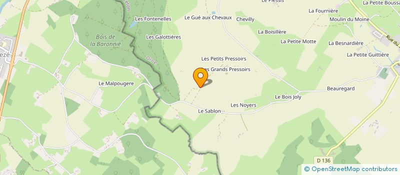 localisation de l'entreprise MACONNERIE VICTOR MANIERE à CETON
