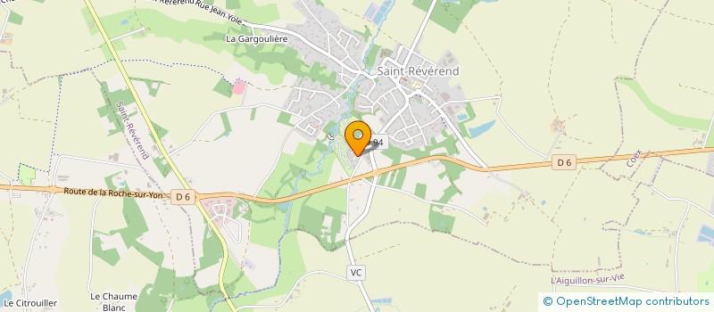 localisation de l'entreprise MACONNERIE & VIE  SAINT-REVEREND