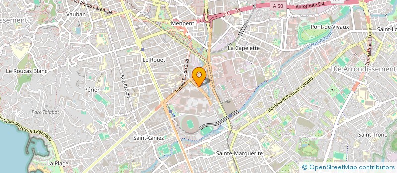 localisation de l'entreprise MACONNERIE VITRERIE RENOVATION GENERALE à MARSEILLE