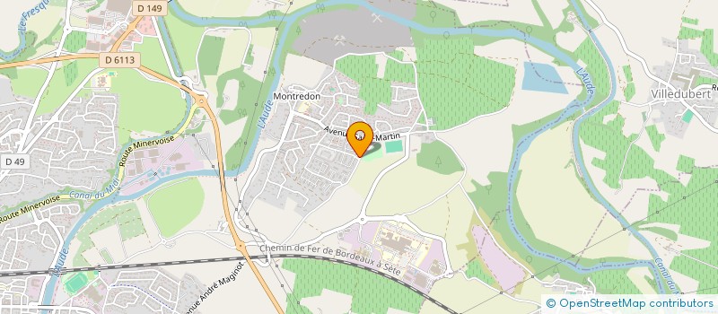 localisation de l'entreprise MACONS DU SUD  CARCASSONNE