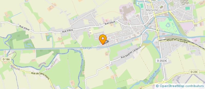 localisation de l'entreprise MACOP  MERVILLE