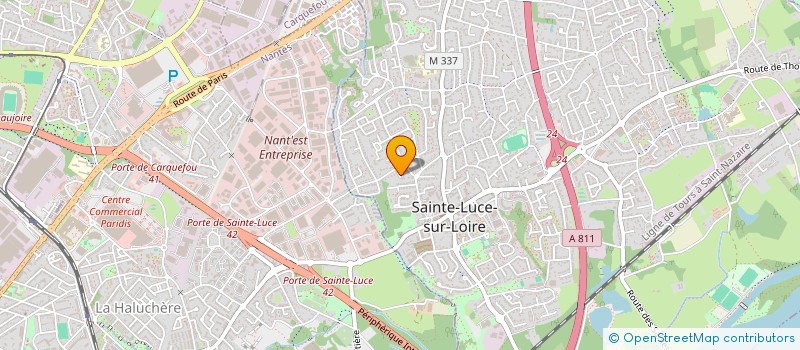 localisation de l'entreprise MACOPI  SAINTE-LUCE-SUR-LOIRE