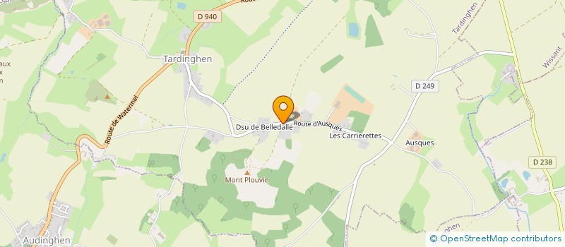 localisation de l'entreprise MACOT  TARDINGHEN