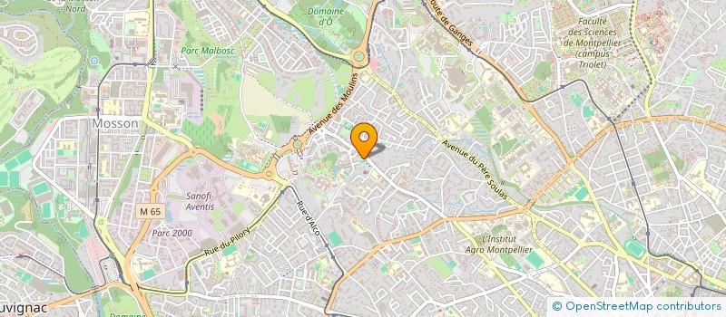 localisation de l'entreprise MACOUBA à MONTPELLIER