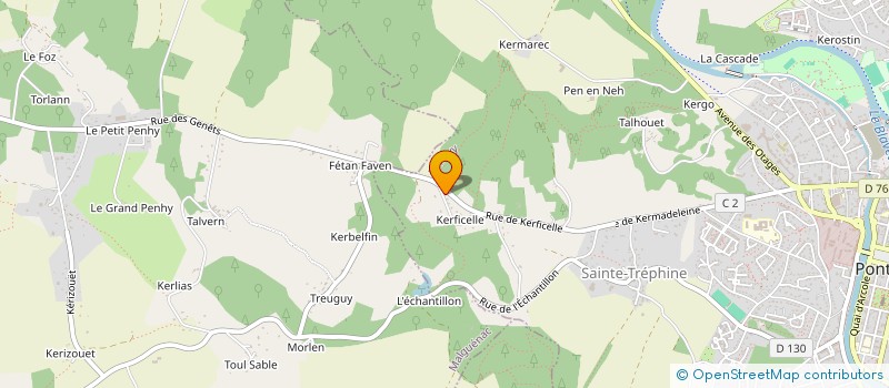 localisation de l'entreprise MACOVEI  PONTIVY