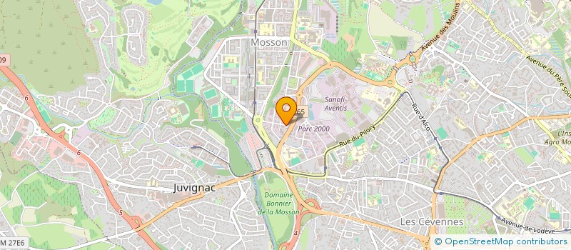 localisation de l'entreprise MACPESSE à MONTPELLIER