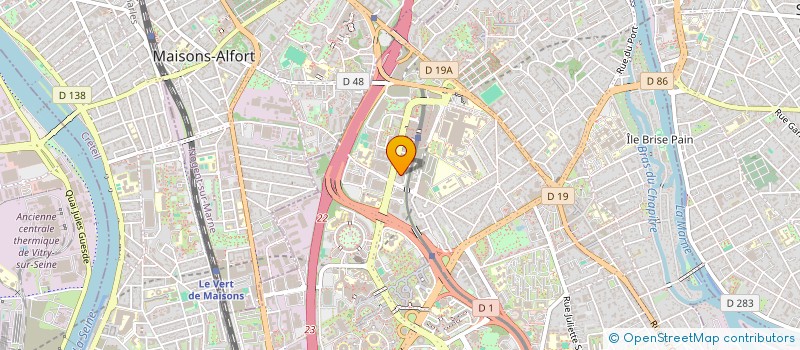 localisation de l'entreprise MACPOL  CRETEIL