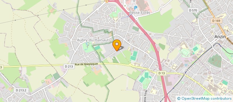 localisation de l'entreprise MACQUE à PETITE-FORET