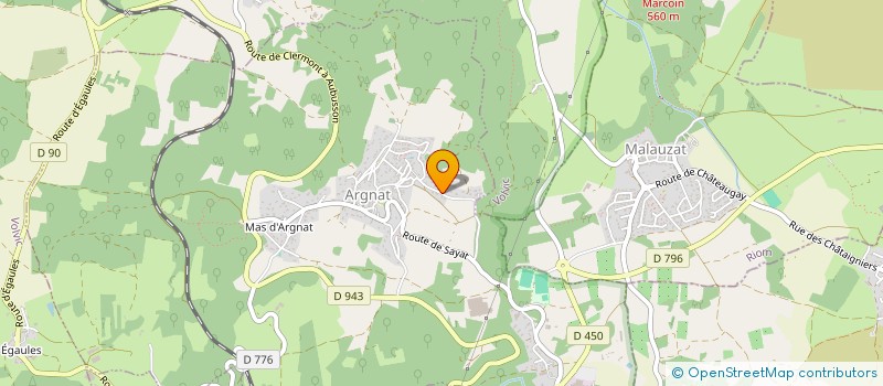 localisation de l'entreprise MACQUET EXPERTISE  SAYAT