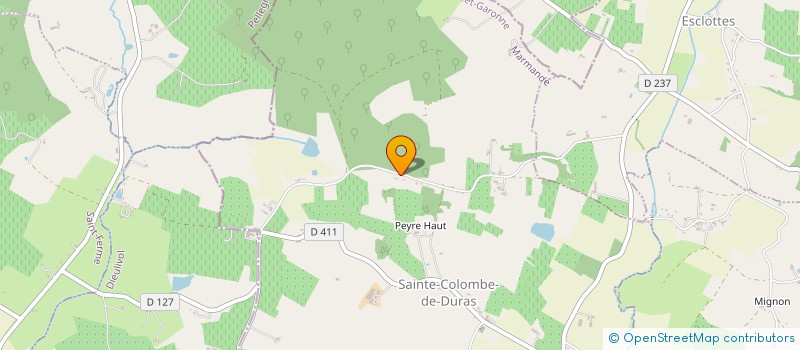localisation de l'entreprise MACRACANTHA  SAINTE-COLOMBE-DE-DURAS