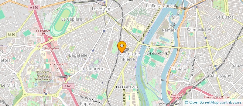 localisation de l'entreprise MACRI à TOULOUSE