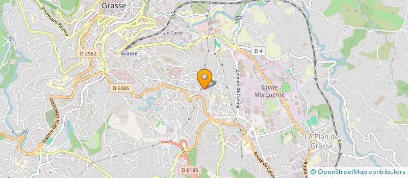 localisation de l'entreprise MACRI VINCENT  GRASSE