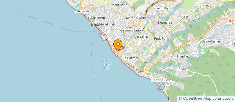 localisation de l'entreprise MACRICY à BASSE-TERRE