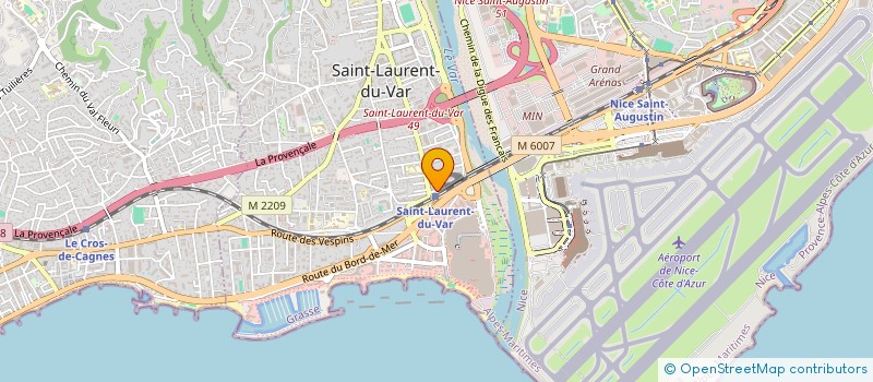 localisation de l'entreprise MACRIGE à SAINT-LAURENT-DU-VAR