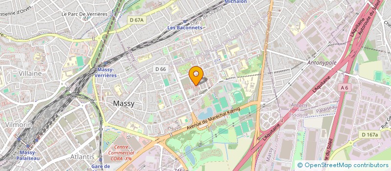 localisation de l'entreprise MACRINO à MASSY