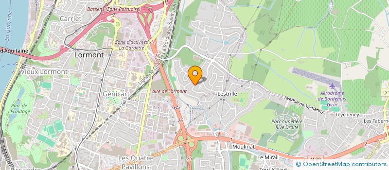 localisation de l'entreprise MACRO BATI SARL  LORMONT