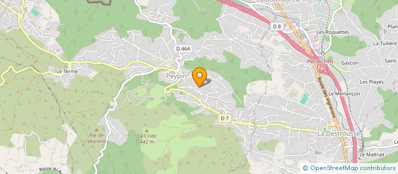 localisation de l'entreprise MACRO CONSEIL & INGENIERIE  PEYPIN