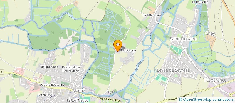 localisation de l'entreprise MACROGIB  NIORT