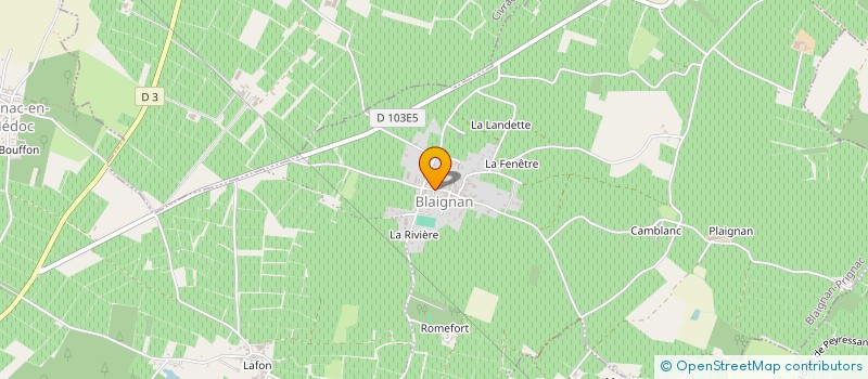 localisation de l'entreprise MACROLINK FRANCE  BLAIGNAN-PRIGNAC