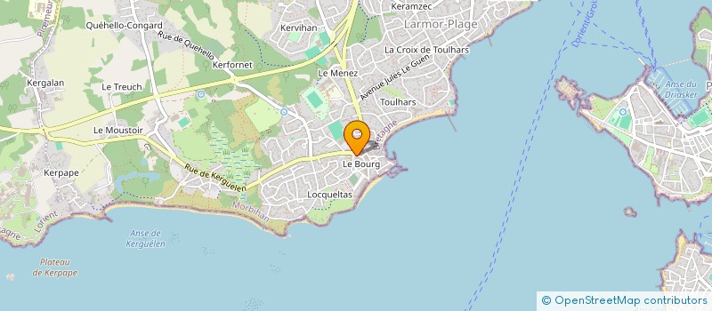 localisation de l'entreprise MACROSPORUS  LARMOR-PLAGE