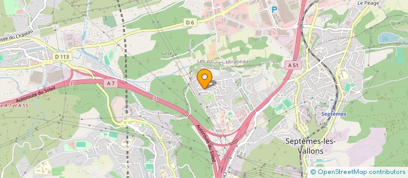 localisation de l'entreprise MACROUTE  SEPTEMES-LES-VALLONS